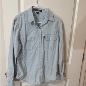 Lauren Ralph Lauren Light Blue Cotton Shirt